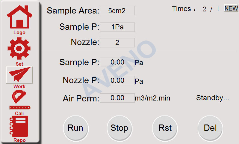 Digital Air Permeability Tester