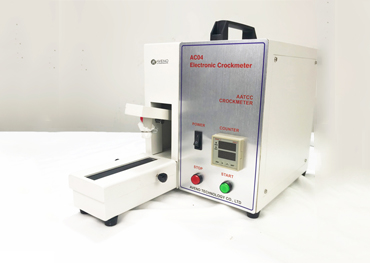 Operate Steps of Electronic Crockmeter